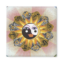 YIN YANG HOROSCOPE magnets