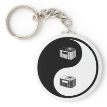 Yin Yang HVAC Keychains