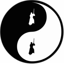 Yin Yang Iaido photo sculptures