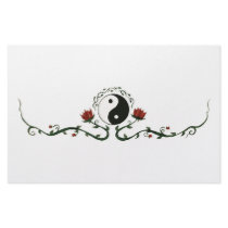 Yin Yang In Nature Stationery Paper