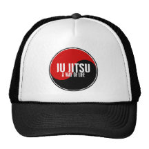 Yin Yang JU JITSU 1 Trucker Hats