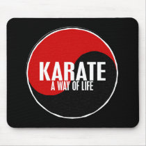 Yin Yang Karate 1 Mousepad