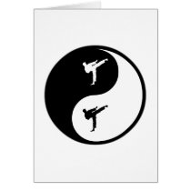 Yin Yang Karate Card