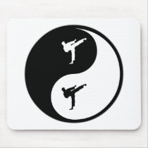 Yin Yang Karate Mouse Mats