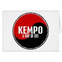 Yin Yang Kempo 1 Greeting Card