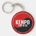 Yin Yang Kenpo Keychain