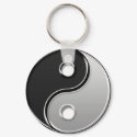 Yin Yang Keychain
