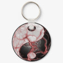 Yin Yang Keychain