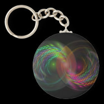 Yin Yang Keychain