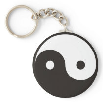 Yin Yang Keychain