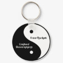 yin yang keychain