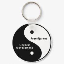 yin yang keychain