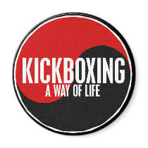 Yin Yang Kickboxing 1 imanes by blackbeltstuff Yin Yang Kickboxing 1 imanes