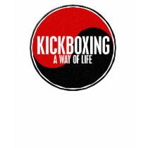 Yin Yang Kickboxing 1 camisetas by blackbeltstuff Yin Yang Kickboxing 1 camisetas