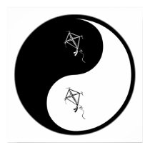 Yin Yang Kite posters