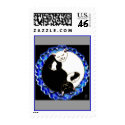 yin yang kittens stamp