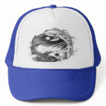 yin yang koi hat