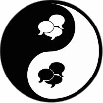 Yin Yang Languages photo sculptures