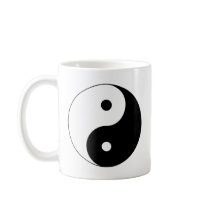 Yin Yang large Coffee Mug