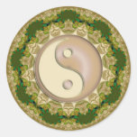 Yin Yang Latte Sticker
