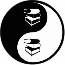 Yin Yang Library Work photo sculptures