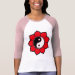 Ladies 3/4 Sleeve Raglan (Fitted)
