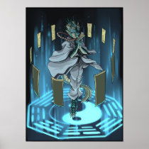 Yin Yang magical ring Poster