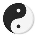 Yin Yang Fridge Magnets