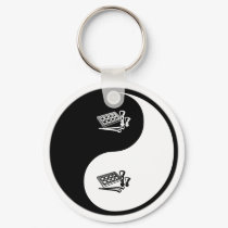 Yin Yang Makeup keychains by whatitis Yin Yang Makeup keychains