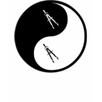 Yin Yang Mechanical Engineering t-shirts