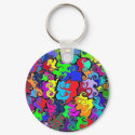 Yin-Yang Mesh keychains