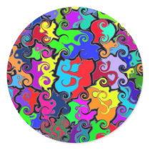 Yin-Yang Mesh stickers by SquiggleMaster Yin-Yang Mesh stickers