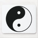 Yin Yang mousepads by fashionfiles Yin Yang mousepads