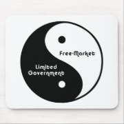 yin yang mousepad mousepad