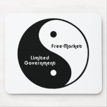 yin yang mousepad