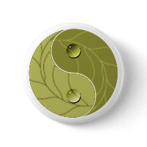 Yin Yang Nature buttons