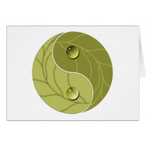 Yin Yang Nature Card