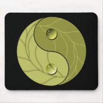 Yin Yang Nature mousepads by EarthTribe Yin Yang Nature mousepads