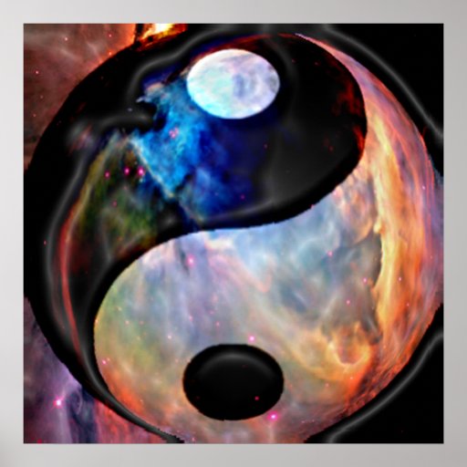 Yin Yang Nebula Poster