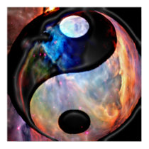 Yin Yang Nebula Poster posters