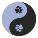 Patas de Yin Yang azuis adesivos by zipteedoo Patas de Yin Yang azuis adesivos