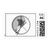 yin yang peace skiing postage by sportsboutique yin yang peace skiing postage