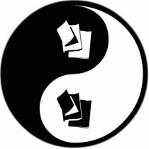 Yin Yang Philosophy photo sculptures