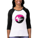 Yin Yang Pink Karate GIRL 1 t-shirts