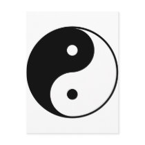 Yin Yang Post Card