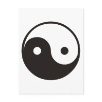 Yin Yang Post Cards