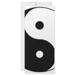 yin yang customized rack card