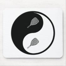Yin Yang Racquetball mousepads