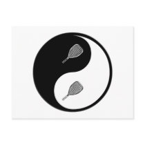 Yin Yang Racquetball postcards