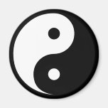 Yin Yang Refrigerator Magnets